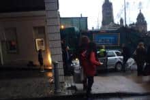 The incident occurred close to Glasgow's Queen Street station on December 22. Picture credit: Adam Shaw