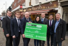Eric Pickles travelled to Romford to praise the recycling rewards scheme