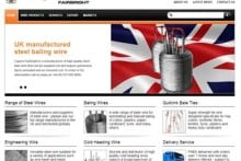 Caparo Fairbright, supplier of baling wires, has launched a new website