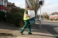 The changes will see collection crews cease handling recycling boxes manually at the kerbside