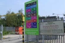 The Millhams HWRC, operated by Bournemouth council, is one used free of charge by East Dorset residents courtesy of an agreement between DWP and neighbouring councils