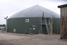 The AD plant at Lowbrook Farm in Dorset