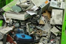 fr Weee pile shore recycling scotland lscape