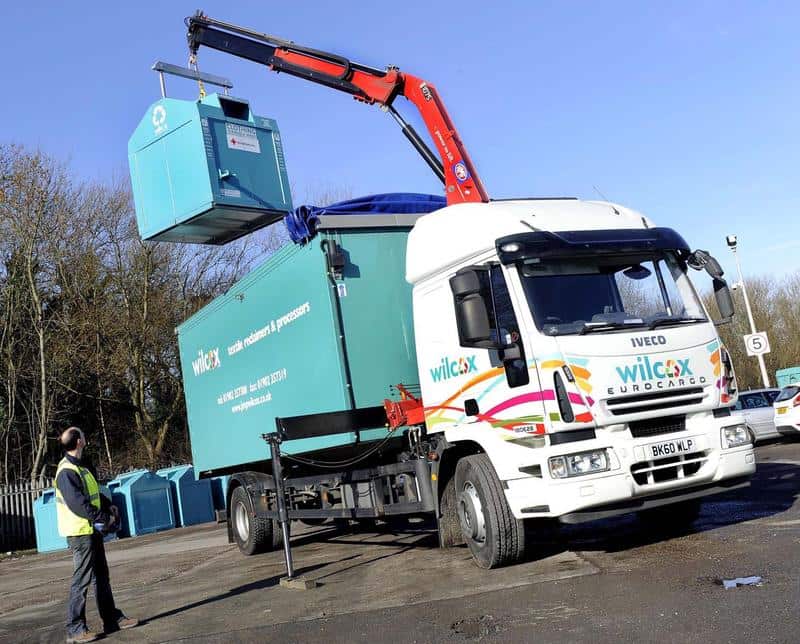 Wilcox invests in new crane for textile collections