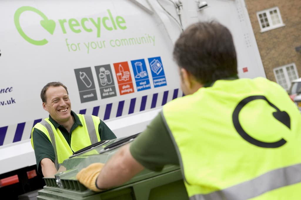 A poll has found that residents see recycling collections as the most improved council service despite cuts