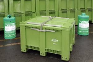 The BattBrace can be fitted to G&P Batteries' Battery Banks to prevent the theft of waste lead acid batteries
