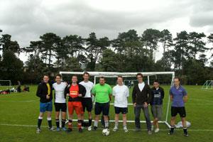 The eight winners of the Cross Bar Challenge which was sponsored by REgenerist