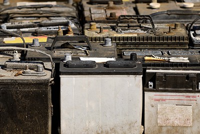 Lead acid batteries made up 75% of the waste portable batteries collected for recycling during the first quarter of 2014