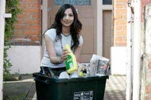 England continued to improve it household waste recycling and composting rate in 2008/09