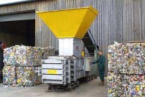 Funding from CanRoute paid for this baler and hopper but with spending now stopped, a new look Corus scheme is likely in September