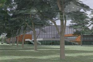 An artist’s impression of the Cyclamax gasification facility set to be developed at the London Sustainable Industries Park in Dagenham