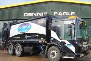 The Dennis Eagle Olympus body which is being used on all the 11 vehicles delivered to Dundee city council and Inverclyde council