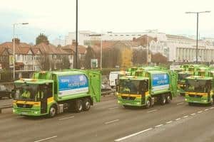 Ealing's 14 new recycling vehicles hit the borough's streets last week