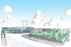 The Easter Langlee plant will treat domestic and commercial waste which would have previously been landfilled