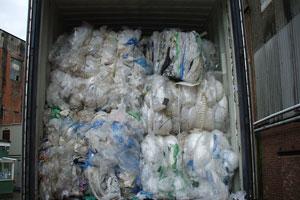 Lower quality material such as contaminated film and carrier bags is said to be particularly affected by the price fall