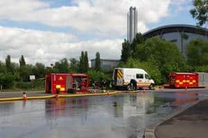 Grundon recycling site damaged in fire - letsrecycle.com