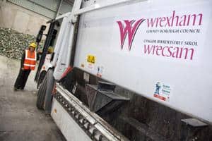 Welsh environment minister Jane Davidson at the opening of the Wrexham Recycling Park