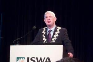 Jeff Cooper has become president of the International Solid Waste Association