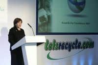 Environment minister, Joan Ruddock, speaks at last years awards