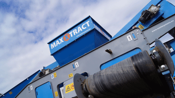 The Max X Tract helps reduce waste sent to landfill