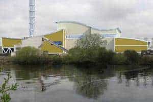 An artist’s impression of the proposed Grundon facility at Shore Road in Perth