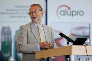 WRAP's Phillip Ward speaking at the Alupro 2010 conference last week