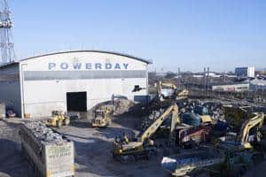 The Old Oaks Siding materials recycling facility run by Powerday in West London currently processes 700,000 tonnes of waste-a-year