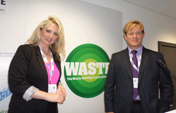 (l-r) UROC's Jenny Watts and ESA's Sam Corp sat on the panel
