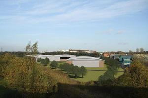 An artist's impression of how the Pikehelve 'Eco Park' could look