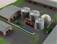 An artists impression of the Cheddleton AD facility