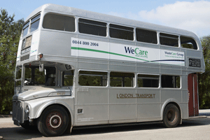 The Silver Lady Routemaster will be driving WasteCare forward at this year's RWM exhibition