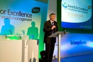 Steve Eminton, editor of letsrecycle.com, said the judges had looked for improvements and increased efforts not just high recycling rates