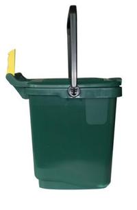 Straight's yellow BagFlag which can be attached to food waste bins