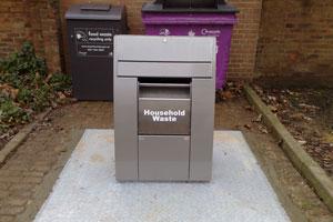 Sulo claim that the Iceberg Optima underground waste container allows for less frequent collections in urban areas