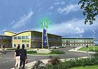 Artist's impression of Urban Mines planned recycling park