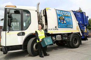 Merthyr Tydfil council leader Brendan Toomey said he wanted the local authority to be 'the best in Wales' for recycling