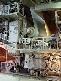 Papermaking in Europe will remain important but the UK will be exporting more of its recovered paper, predicts Mr Ervasti. The picture shows paper production at the Stora Enso mill in Varkaus, Finland.