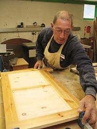 Carpenter Herbie Jones has been breathing new life into unwanted furniture