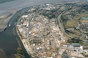 A planning application has been submitted for a plant to burn Manchester's residual waste at this site in Runcorn