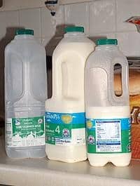 WES is to recycle milk bottles back into milk bottles