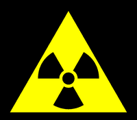 Yellow and black are often used in radioactive and hazardous waste signage