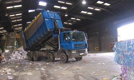 The recycling site in Bolton where a 61-year-old man suffered serious injuries