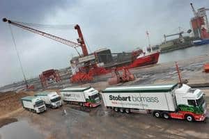Exports: Stobart Biomass is actively exporting but is keen to supply more material to the UK market