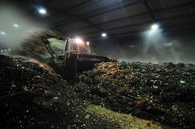 Work underway inside the IVC plant