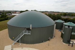 The Fernbrook Bio AD plant in Kettering, Northamptonshire