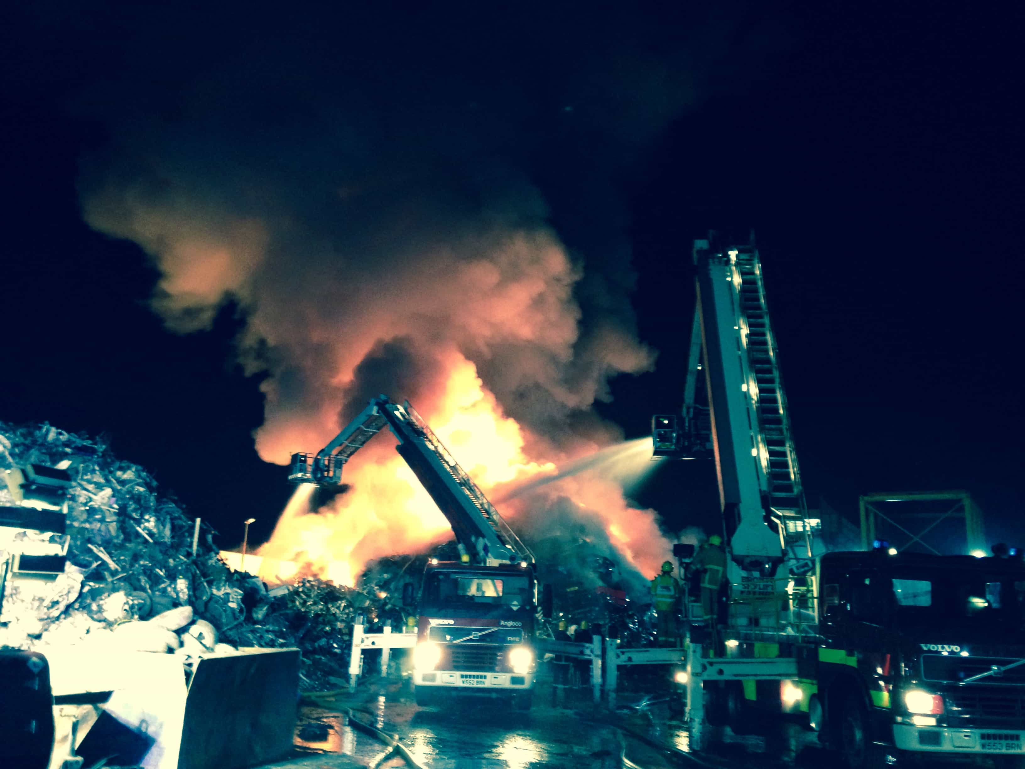Scrap Metal Prices Cars >> Recycling Lives hit by scrap fire at Preston site Scrap Metal Prices Cars >> Recycling Lives hit by scrap fire at Preston site
