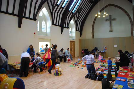 A project supported by the Veolia Environmental Trust helped with the refurbishment and extension of facilities at St. Matthew's Church Centre, near Uxbridge, Middlesex
