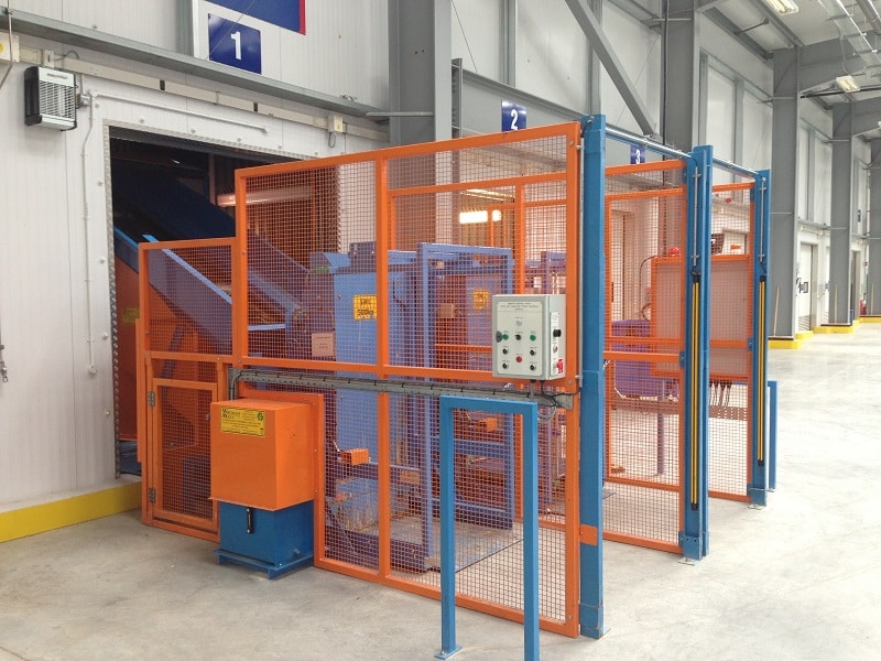 A Whitham Mills patented roll cage tipper