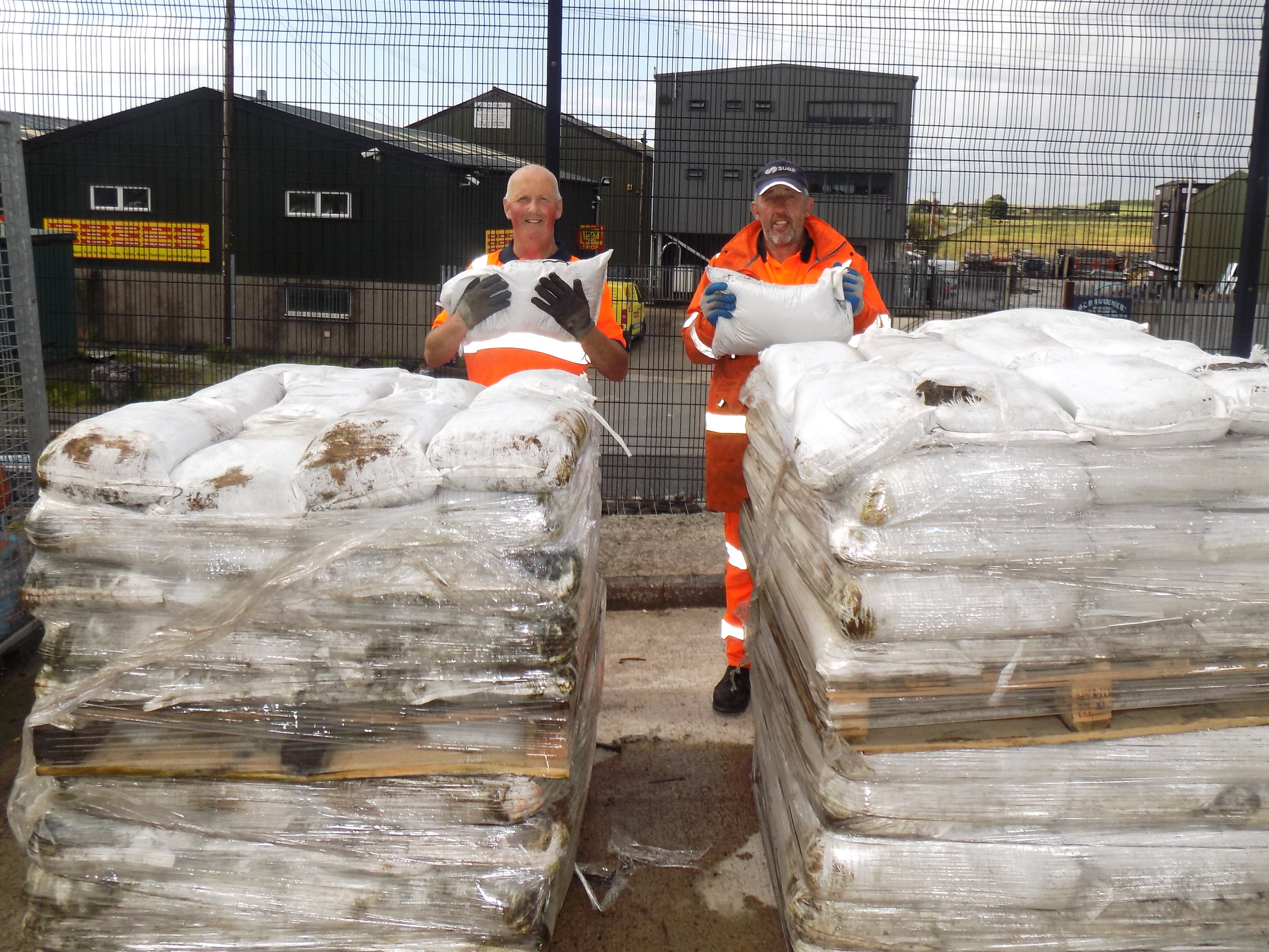 Suez offers sandbags to protect against flooding in Derbyshire