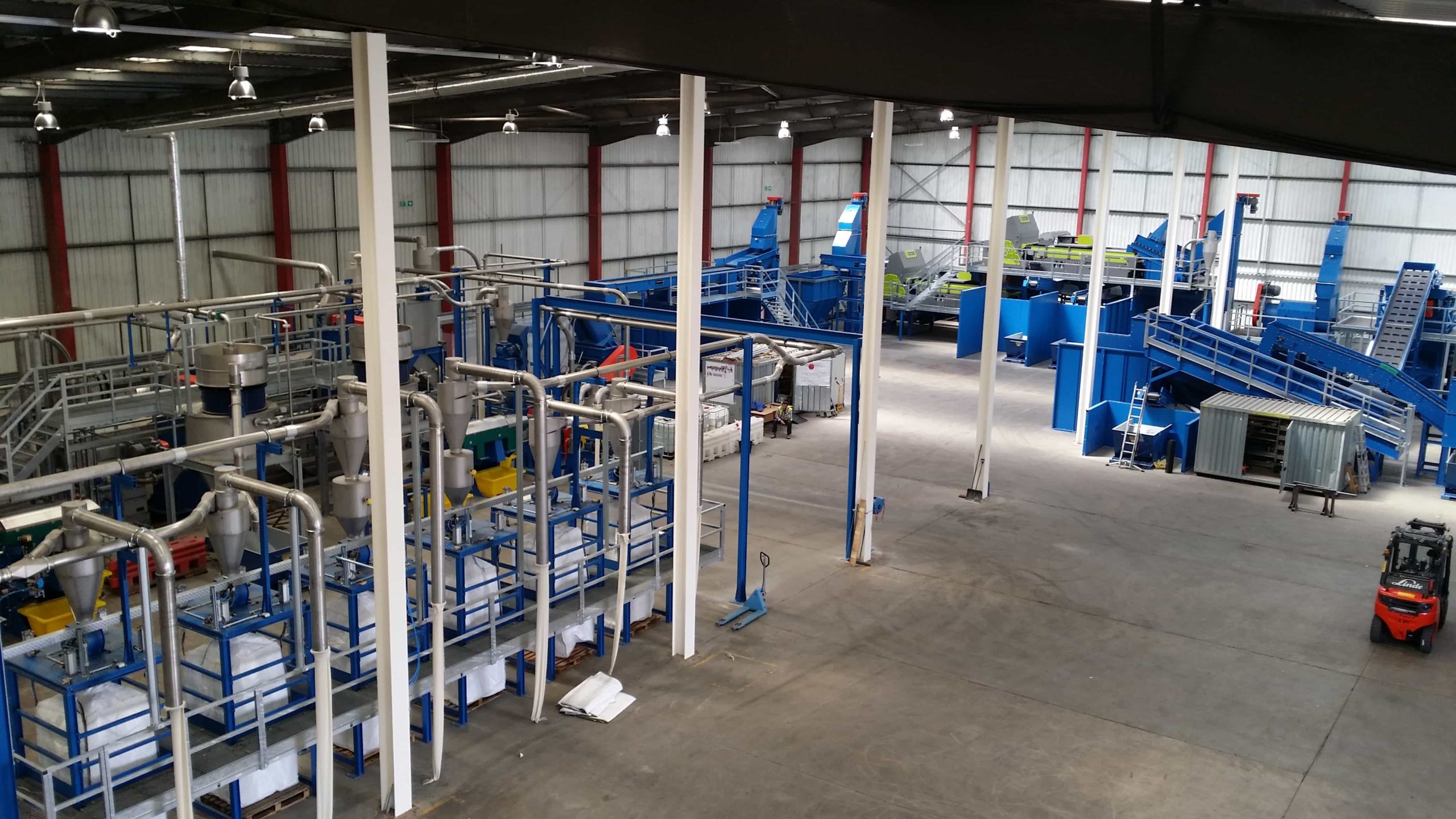 The £6.5 million plant had been set up with financial help from LWARB.